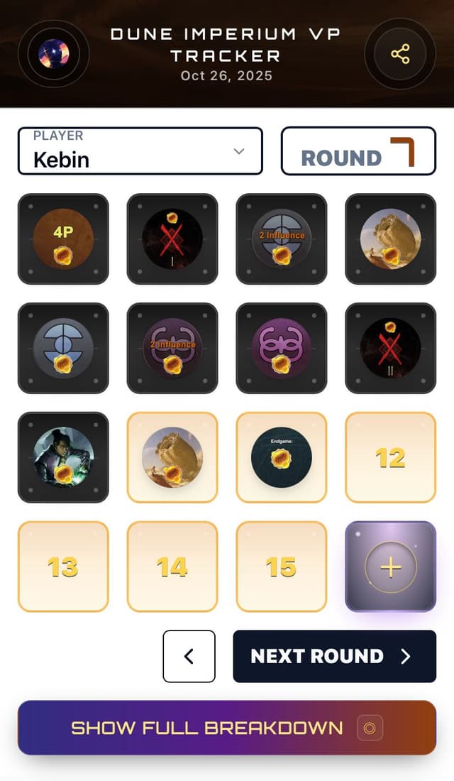 Dune Imperium VP Tracker image